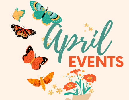  April Events, Links to News Story, Opens in New Window